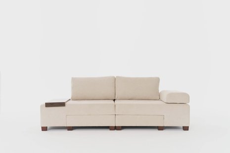 3-zitsslaapbank Perenna chenille | Kalune Design