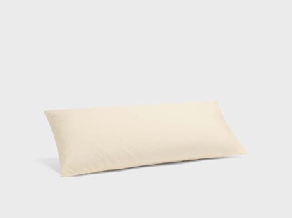 Yumeko Kussensloop percal katoen butter glow 40x80 100% biologisch en fairtrade katoen, percal geweven