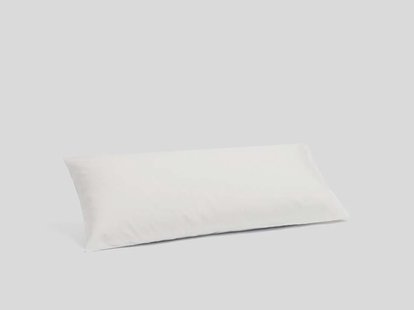 Yumeko Kussensloop percal katoen blissful white 40x80 100% biologisch en fairtrade katoen, percal geweven