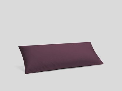 Yumeko Kussensloop percal katoen plum paradise 40x80 100% biologisch en fairtrade katoen, percal geweven