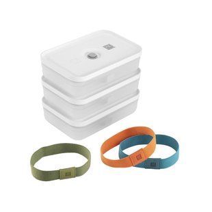 Zwilling Fresh & save vacuüm lunchbox 6-delig Transparant