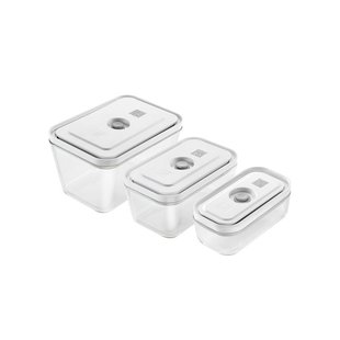 Zwilling Fresh & save vacuum lunchbox 3-delig Borosilicaat glas
