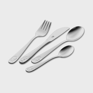 Zwilling Zwilling Twin kids BINO kinderbestek 4-delig Roestvrij staal Zwilling Zwilling Twin kids BINO kinderbestek 4-delig Roestvrij staal