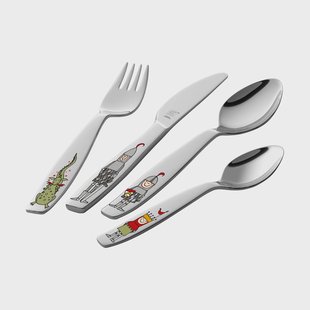 Zwilling Zwilling Twin kids kinderbestekset 4-delig Eckbert ridder