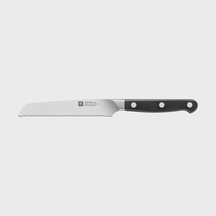 Zwilling Zwilling Pro gekarteld allroundmes 13 cm Zwart-roestvrij staal