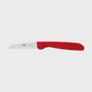 Zwilling Zwilling Twin grip groentemes 7 cm Rood-roestvrij staal