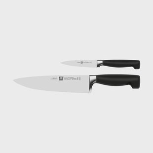 Zwilling Zwilling Four star messenset 2-delig Zwart-roestvrij staal