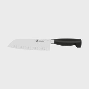 Zwilling Zwilling Four star santokumes 18 cm Zwart-roestvrij staal