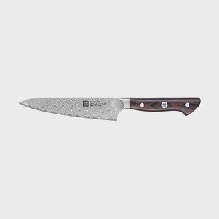 Zwilling Zwilling Tanrei compact koksmes 14 cm Damaskus-zwart