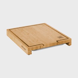 Zwilling Zwilling BBQ+ snijplank bamboe met opvangbak 39x30 cm