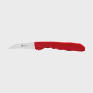 Zwilling Zwilling Twin grip schilmes 5 cm Rood-roestvrij staal