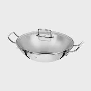 Zwilling Zwilling Plus wokpan glasdeksel Ø32 cm Roestvrij staal