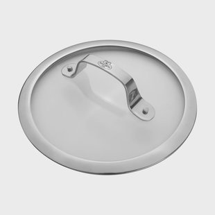 Ballarini Ballarini glazen deksel roestvrij handvat 20 cm
