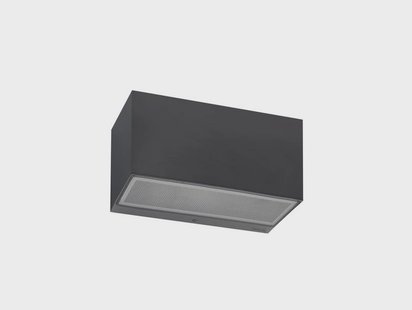 Asker Down LED buitenwandlamp L22,5 grafiet Norlys - Terras - Aluminium