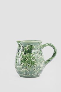 Groene karaf met klavertjes vier