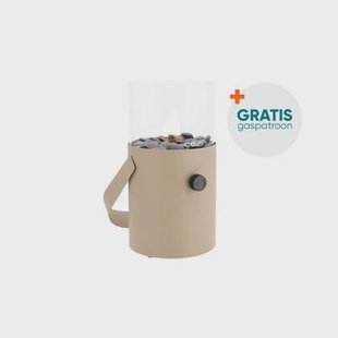 Cosiscoop terra brown - Original - gaslantaarn met gaspatroon