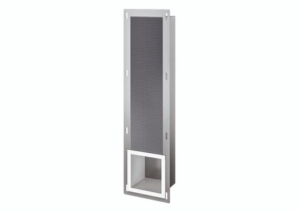 Inbouw Reserve Toiletrolhouder Luca Sanitair 19,5x72x12,2cm Mat Wit