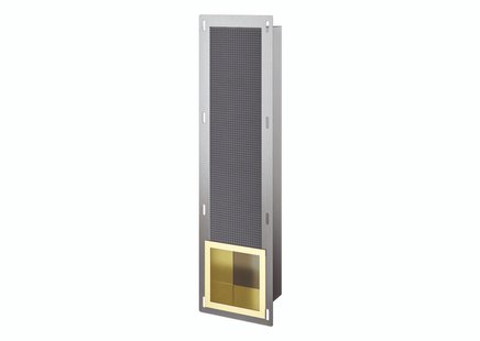 Inbouw Reserve Toiletrolhouder Luca Sanitair 19,5x72x12,2cm Geborsteld Goud PVD