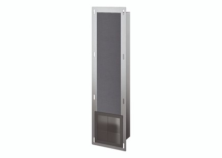 Inbouw Reserve Toiletrolhouder Luca Sanitair 19,5x72x12,2cm Gunmetal