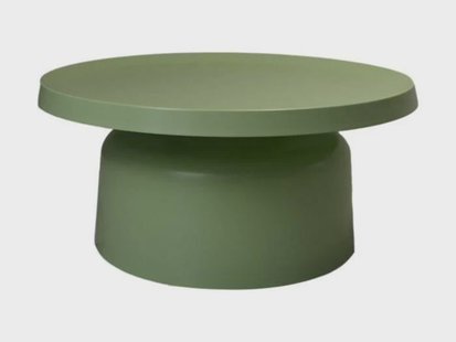 Ronde Salontafel Mara-75x75x35-Licht Groen-Metaal | HSM Collection Ronde Salontafel Mara-75x75x35-Licht Groen-Metaal | HSM Collection