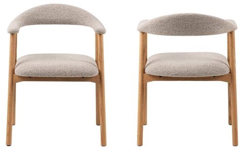 Set van 2 eetkamerstoelen Ella | HSM Collection Set van 2 eetkamerstoelen Ella | HSM Collection