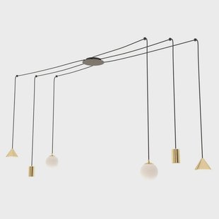 Hanglamp Fuji 6-lichts | Cozyhouse