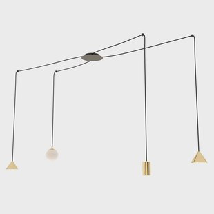 Hanglamp Fuji 4-lichts | Cozyhouse