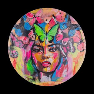 Carolina Gynning Coming back to life dienblad Ø46 cm Multi