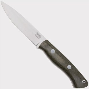 Bark River Aurora CPM MagnaCut, Green Canvas Micarta, bushcraftmes