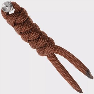 Chris Reeve Large Sebenza/Umnumzaan Lanyard rust/silver COM-7130