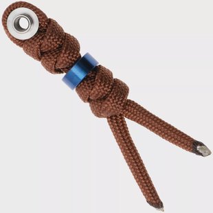 Chris Reeve Small Inkosi Lanyard with bead rust/blue SIN-7017