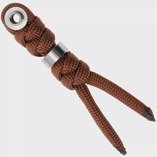 Chris Reeve Small Inkosi Lanyard with bead rust/silver SIN-7019