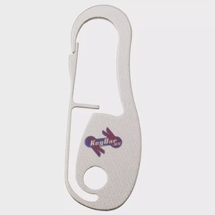 KeyBar Keyrabiner 4.0 Insert KBR405 Titanium, karabijnhaak