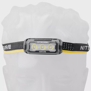 Nitecore HA15 UHE oplaadbare hoofdlamp, 400 lumen