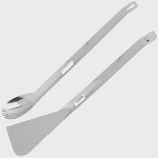 Pathfinder PTH040 Stainless Steel Camp Tongs, multifunctionele kampeertang