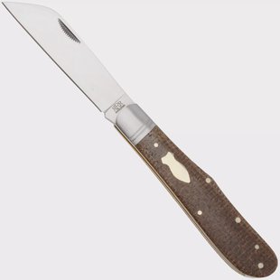 Rough Ryder Reserve Humpback Jack RRR024, D2, Brown Micarta, slipjoint zakmes