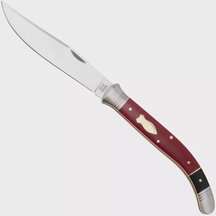 Rough Ryder Reserve Sabacc RRR025, D2, Burgundy Micarta, slipjoint zakmes