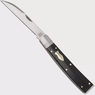 Rough Ryder Reserve Whiskey Ryder Swayback Doc RRR045, D2, Brown Burlap Micarta, slipjoint zakmes