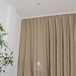 HELAM STARLIGHT hanglamp, roomwit, 1-lamp, Ø 18 cm, metaal