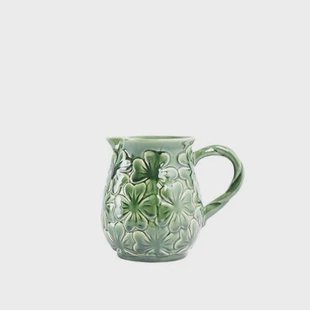 Sissy-Boy Groene karaf met klavertjes vier