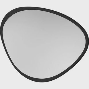 Bolia Elope Spiegel - H 57,5 cm x B 73,5 cm - Black Stained Oak