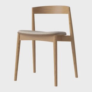 Bolia Kite Eetkamerstoel - Eiken - Beige