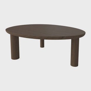 Bolia Latch Salontafel - B 110 x D 90 cm - Donker Geolied Eiken