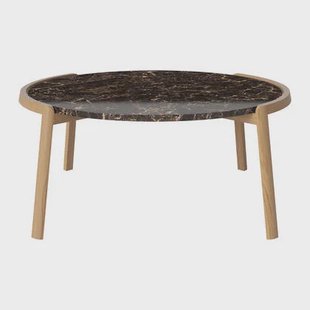 Bolia Mix Salontafel Large - Bruin / Marmer - Geolied Eiken