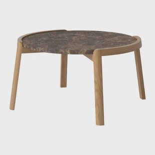 Bolia Mix Salontafel Medium - Bruin / Marmer - Geolied Eiken