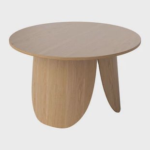 Bolia Peyote Salontafel - H 45 x Ø 80 cm - Gelakt Eiken