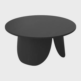 Bolia Peyote Salontafel - H 35 x Ø 80 cm - Zwart Gebeitst Gelakt Eiken