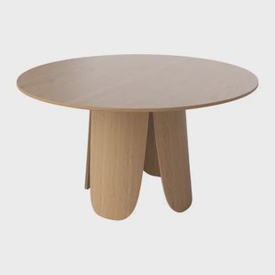 Bolia Peyote Eettafel - Ø 140 cm - Gelakt Eiken