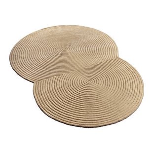 Bolia Zen Vloerkleed 134 x 190 cm - Rounded - Beige