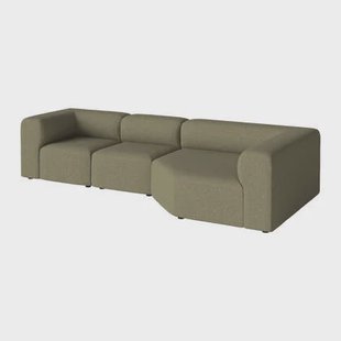 Bolia Angle 3-zitsbank - Grote Hoek - Green Bolia Angle 3-zitsbank - Grote Hoek - Green